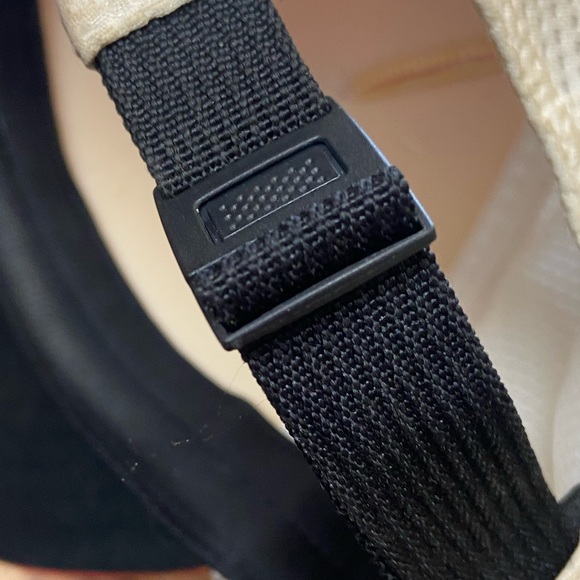 MERRELL Orange & White Trucker Style Strap Back Hiking Baseball Hat MINTY - Picture 7 of 7